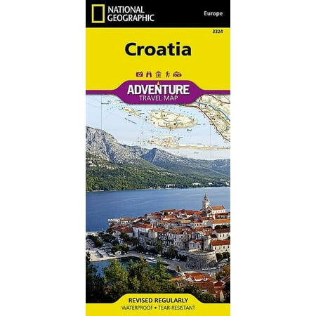 Adventuremaps: Croatia - Folded Map