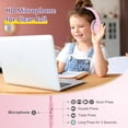 thumbnail image 2 of Auriculares Voopwink Woopvink KH3 con cable y micrófono para niños, 2 of 7