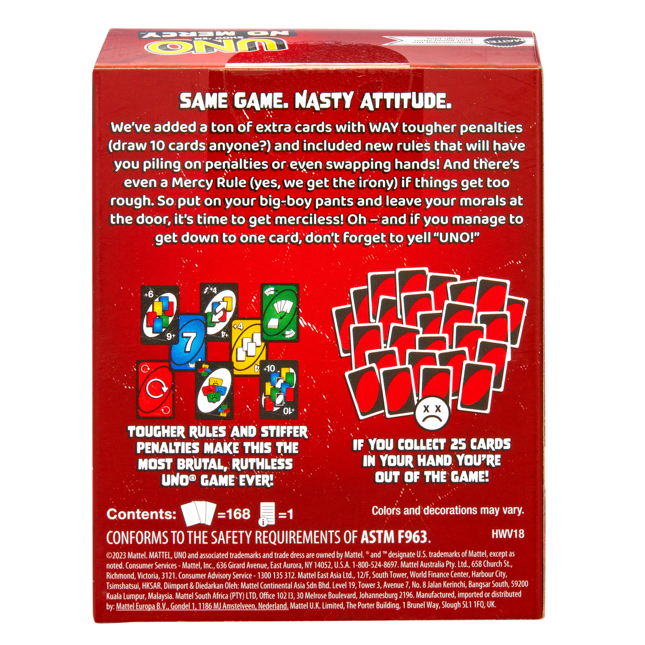 UNO Show 'em No Mercy Card Game photo 4