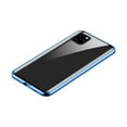 thumbnail image 1 of Double-side Tempered Glass Metal Magnetic Phone Case Cover for  11 Pro Max, 1 of 10
