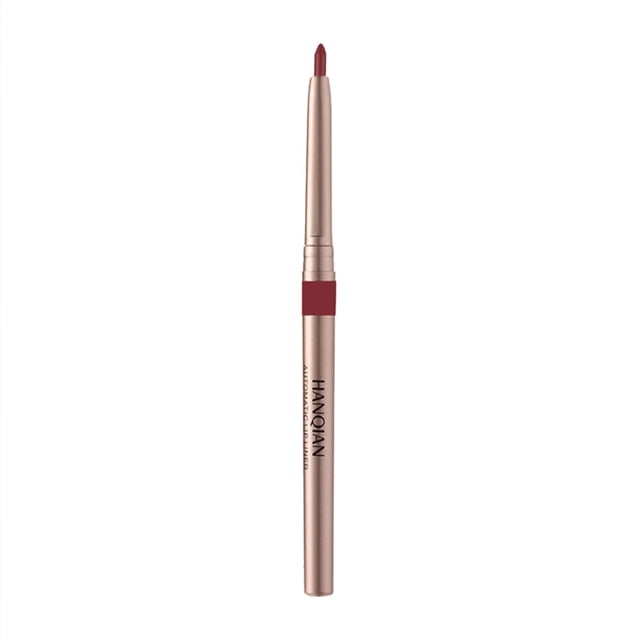 Rouges à Lèvres pour Femmes, Crayon Contour des Lèvres Automatique Rotatif, Petit Lot, Stylo Rouge à Lèvres Imperméable, Longue Tenue, Mat, Féminin, Crayon à Lèvres à Ligne Crochet, Maquillage