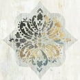 thumbnail image 2 of Wilson, Aimee 12x12 Gold Ornate Wood Framed with Double Matting Museum Art Print Titled - Blue Medallion, 2 of 4