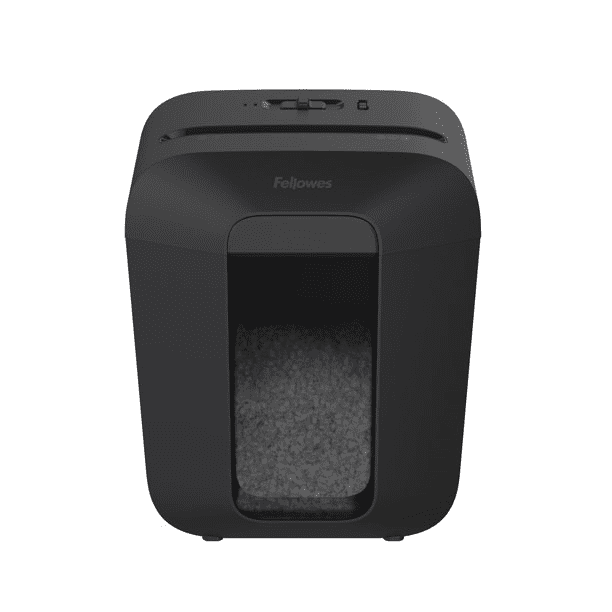 Open Box Fellowes 8MC Shredder-LX41 8 Sheet Micro Cut Paper Shredder