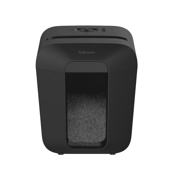 Open Box Fellowes 4400101 8MC Shredder-LX41 8 Sheet Micro Cut Paper Shredder