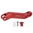 thumbnail image 2 of Extended Rear Brake Lever，Yctze Rear Brake Rocker Arm Extension Aluminum Plating Motorcycle Rear Brake Pedal, Replacement For  150, 2 of 8