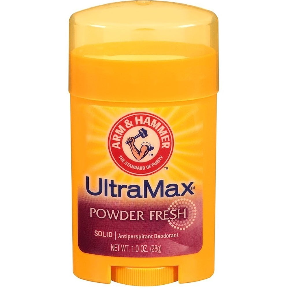 ARM & HAMMER Ultra Max Antiperspirant Deodorant, Powder Fresh 1 oz