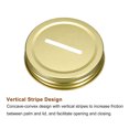 thumbnail image 4 of Uxcell 70mm/2.76" Coin Slot Bank Lid Inserts for Mason Jar Canning Cap, Multicolor 10Pack, 4 of 6