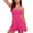 AA-Hot Pink, variant on lcziwo Workout Rompers for Woman Dressy Casual Spaghetti Strap Athletic Short Jumpsuits Solid Color Onesies Black XXL
