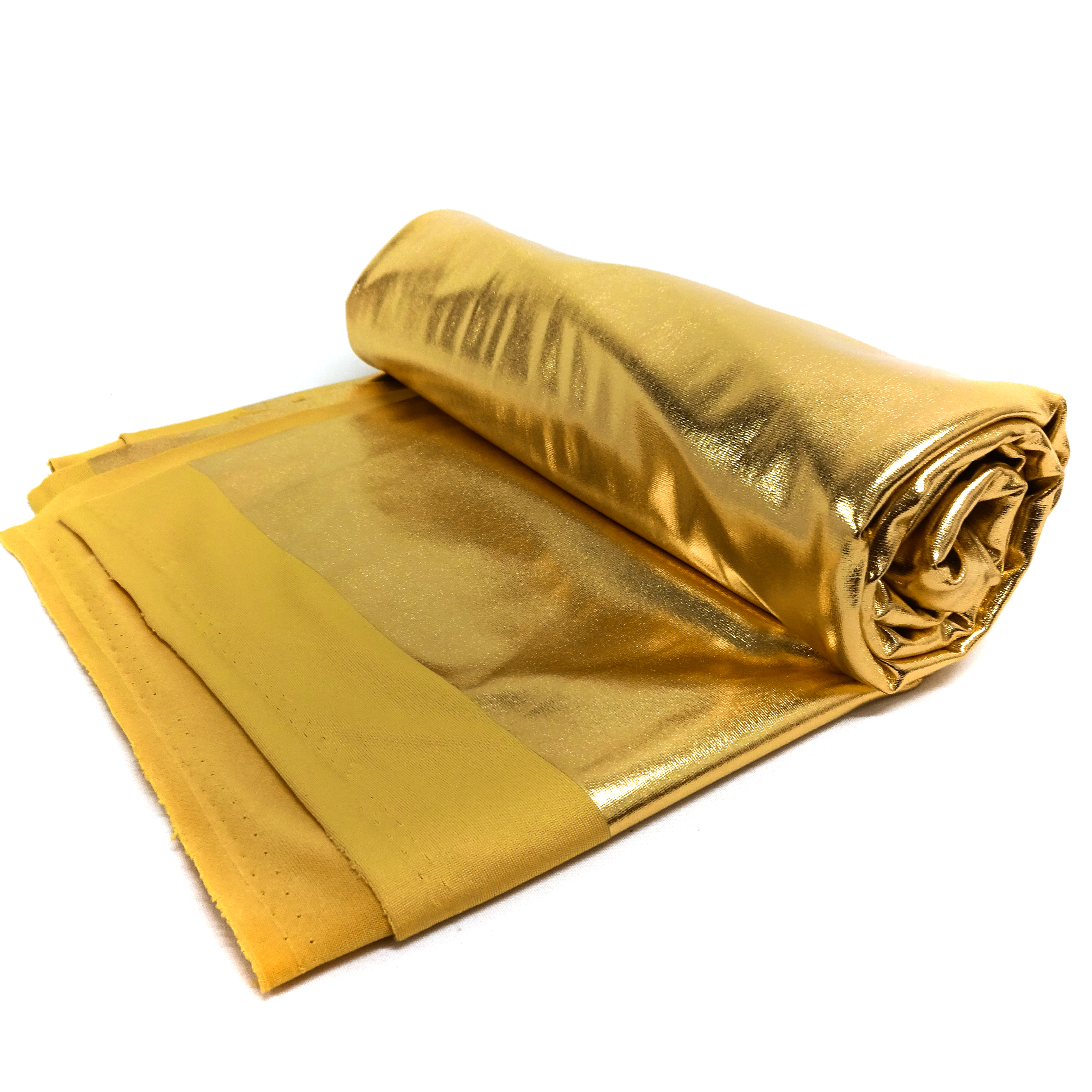Shason Textile Dance Wear Form Fitting Performance Fabric With Foil, Gold, Available In Multiple Colors