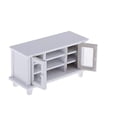 thumbnail image 3 of ZLight Mini Meuble TV 1/12 Décoration Intérieure Modèles de Table Miniatures pour Micro Paysage Décoration Modèle de Mobilier pour DIY Blanc 1Ensemble, 3 of 6