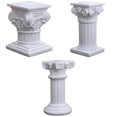 thumbnail image 1 of 3x pilar romano estatua Pedestal soporte al decoración para hogar foto Prop, 1 of 9