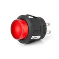 thumbnail image 1 of Amdohai 12V 20A Étanche Éclairé Rond Bouton Bascule LED Interrupteur 4 Broches On-Off Voiture Camion RV Basculeur Rouge, 1 of 6