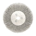thumbnail image 1 of Labymos 6-Inch Bench Wire Wheel Brush Stainless Steel for Bench Grinder Polishing Deburring Rust &, 1 of 6
