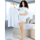 thumbnail image 2 of Set Pijama 3 Piezas Mujer Verano Bata Top y Short, 2 of 5