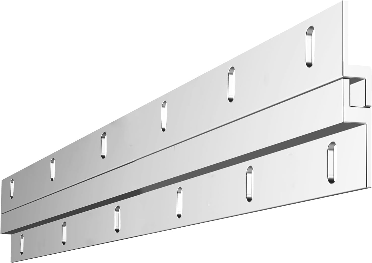 Picture Hang Solutions 30 in Light French Cleats for Metal and Wood 250-lb Capacity 1 Pair per Pack
