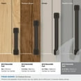 thumbnail image 3 of Amerock Farewind 6-5/16 inch (160mm) Center-to-Center Oil-Rubbed Bronze Cabinet Pull, 3 of 6