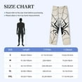 thumbnail image 2 of Cauagu Spiders On The Web 1 Mens Pajama Pants Sleep & Lounge Pants,PJ Bottoms with Pockets-Small, 2 of 7