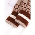 thumbnail image 6 of Deago Winter Touchscreen Gloves for Men Women Warm Fleece Lined Knit Elastic Cuff Texting Gloves for Cold Weather (Khaki), 6 of 9