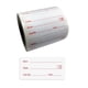 thumbnail image 1 of 500 etiquetas para congedor de alimentos que no dejan etiquetas de fecha extraíbles solubles fuente roja Zulema Etiquetas de almacenamiento de despensa, 1 of 5