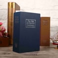 thumbnail image 3 of Caja de seguridad con cerradura de diccionario, libro secreto, dinero en efectivo, joyas, caja de seguridad oculta (azul oscuro), 3 of 4
