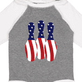 thumbnail image 4 of Inktastic Bowling Pins USA Flag Gift for Bowler Boys or Girls Long Sleeve Baby Bodysuit, 4 of 5