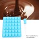 thumbnail image 5 of Molde para hacer cubitos de hielo con forma de oso, bandeja de silicona para hacer helados y chocolate (cuentagotas azul cielo), 5 of 5