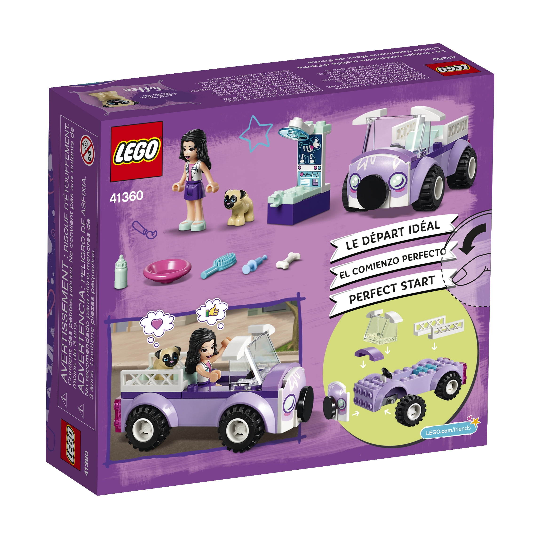 lego friends mobile vet clinic