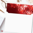 thumbnail image 5 of Happy Valentine’s Day Greeting Cards and Envelopes, Beautiful and Romantic Small Scattered Love Hearts Greetings for Husband, Wife, Boyfriend, or Girlfriend | 4.25 x 5.5” (A2 Size) | 25 per Pack, 5 of 6