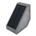 thumbnail image 3 of Lámpara de paso Solar, botón de luz cálida, Control de Sensor de luz IP67, luces LED impermeables para escaleras para valla, cubierta, porche de jardín, 3 of 15