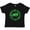 AB-Black, variant on St Patricks Day Shamrock Truck Boys Toddler T-Shirt