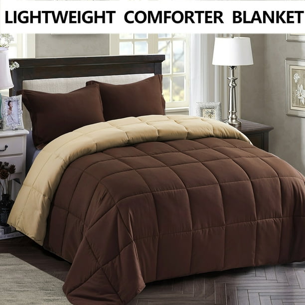 3 Piece Reversible Down Alternative Comforter Set ...