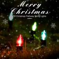 thumbnail image 2 of Luces navideñas TIORIY 20 luces de camino multicolores de 24.2 pies, 2 of 9