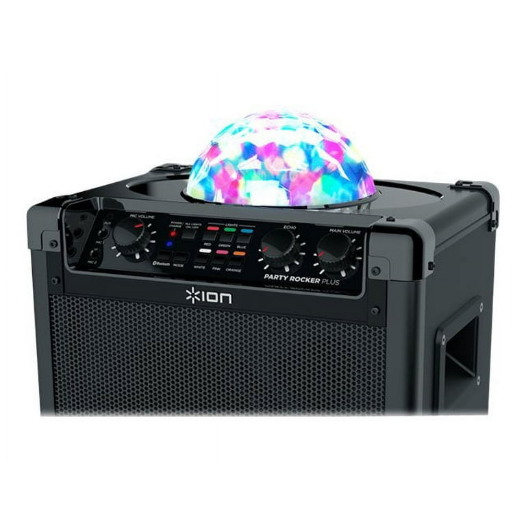 iON Party Rocker Plus Bluetooth Speaker System, 50W RMS