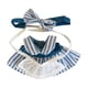 thumbnail image 5 of Vestido de peluche de 20 cm, ideal como disfraz o accesorio fotográfico para regalo de cumpleaños infantil. Rayas azules, 5 of 9