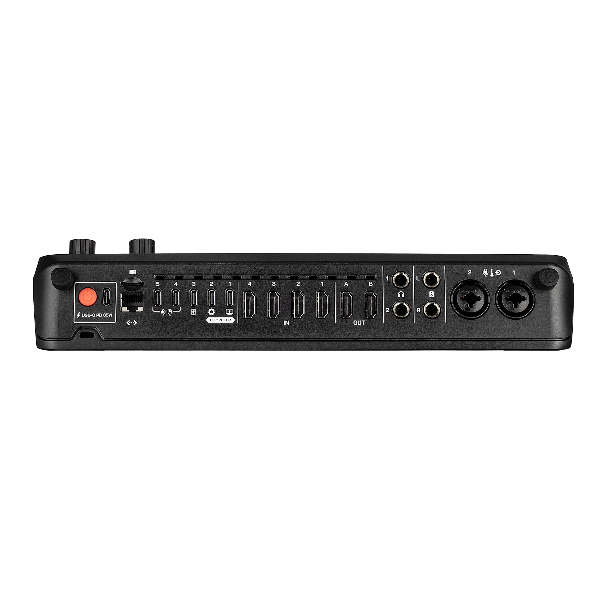 RODECaster Video All-in-One Production Console + 2x Professional Studio Headphones + 2x Podcast Microphone + 2x Mic Arm + 64GB Micro SD Memory Card + 4x USB-C + 4x Video Cables + More (Bundle)