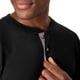 thumbnail image 4 of Camisa Hanes Beefy de manga larga con tres botones Henley para hombre, 4 of 5