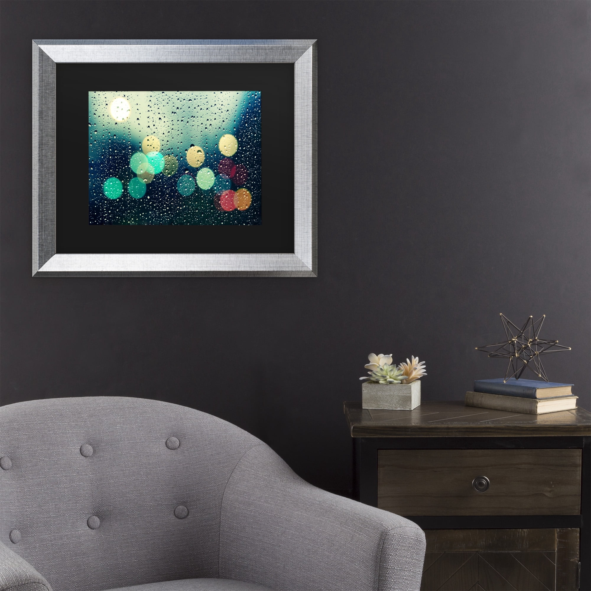 Trademark Fine Art 'Rainy City' Canvas Art by Beata Czyzowska Young
