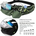 thumbnail image 5 of Sports Waist Pack Bag Running Belt Fanny Pack with Water Bottle Holder for Men Women Outdoors Walking Running, Fit 6.5 inch Smartphones, 5 of 9