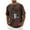Brown, variant on Men Short Sleeve Shirt Mens Soft Tshirts Cotton Loose Fit Summer Shirts for Men Casual Big and Tall Hawaiian Shirt for Men Cotton