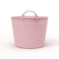 thumbnail image 5 of Your Zone Kids 10 Gallon Flex Storage Bin, Pink, 20 in x 16 in x 17 in, 5 of 5