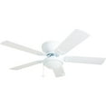 thumbnail image 4 of Prominence Home 52-Inch Benton Flush Mount White 5, 4 of 5