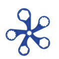 thumbnail image 2 of Langgg Bicycle Front Fork Caps Wrench Disassembly Tools for MTB Road Bike Repair Nylon, 2 of 9