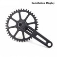 thumbnail image 4 of Lefu Road Bike Chainring 3mm Offset 12 Speed Wide and Narrow Tooth for GXP, 4 of 5