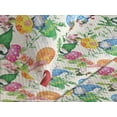 thumbnail image 3 of Ambesonne Easter Themed Quilted Coverlet 2 Pcs, Spring Gnome Egg Art, Twin Size, Cream and Multicolor, 3 of 4