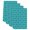 Teal, variant on Turquoise Plaid Kitchen Towels Set of 1, Geometric Leaf Diamond Morocco Abstract Absorbent Dish Towels for Kitchen, Microfiber Hand Towel, Quick Drying Tea Towel for Cleaning Decorative Dishcloths
