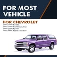 thumbnail image 2 of Front Right Upper Control Arm Ball Joint-Shock Absorber For 1992-1996 Chevrolet K2500 Suburban Monotube Performance Upgrade, 2 of 10