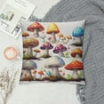 thumbnail image 2 of Mushroom Variety Oblong Throw Pillow Covers Wild Forest Plants Decorative Cushion Cases for Couch Sofa Bedroom Cotton Linen, 2 of 5