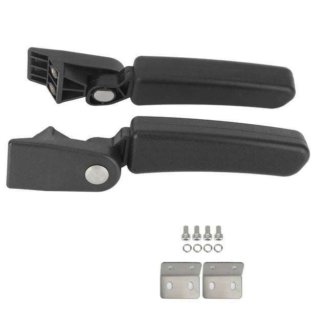 Kit De Reposabrazos De Asiento Trasero De Motocicleta, Reposabrazos De Asiento Trasero De Caja Duradera Cómoda Simple Y Hermosa Con Hojas De Fijación Para Motocicleta ANGGREK Motorcycle Handrail