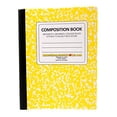 thumbnail image 2 of School Supply Boxes | Yellow, College-Ruled Composition Notebooks | 4 Pack | 100 Sheets, 200 Pages Per Pack, 2 of 3