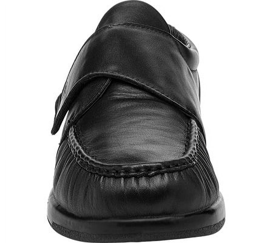propet men's pucker moc strap shoe,black,8.5 m (us men's 8.5 d) - image 4 of 7